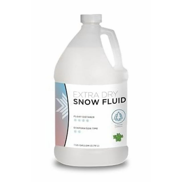 Líquido para máquinas de nieve Froggy's Flakes Extra Dry, 3,78 L