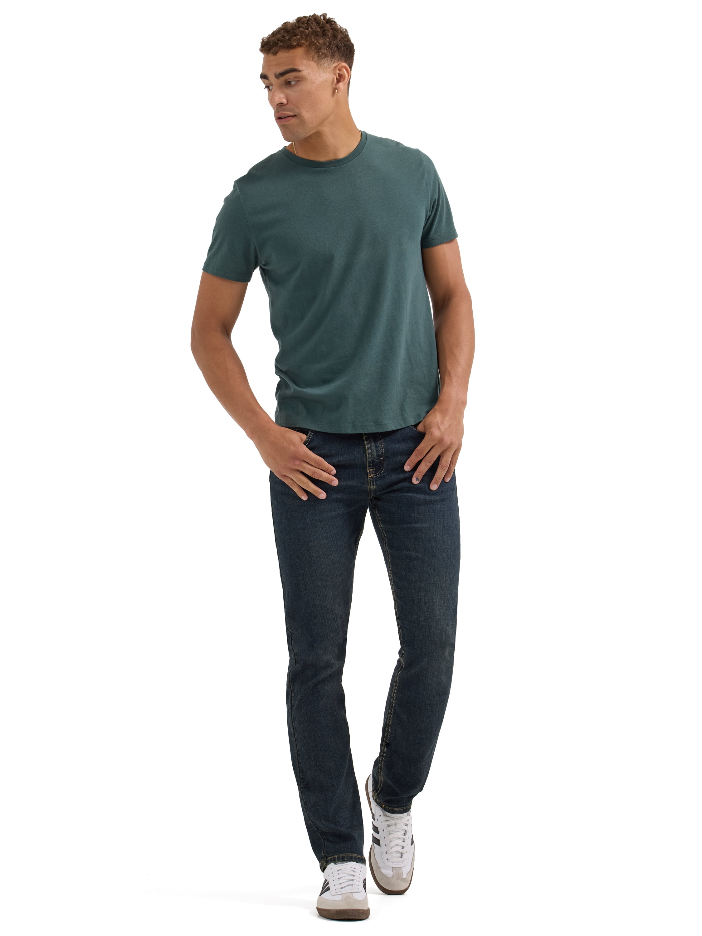 Wrangler Men's Slim Straight Fit Jean with Stretch