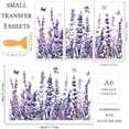 3 Sheets 3 Styles PVC Waterproof Decorative Stickers Self Adhesive ...