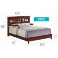thumbnail image 2 of 48"H x 64"W x 87"D Queen Bed | Durable & Longevity, 2 of 5