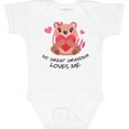 thumbnail image 3 of Inktastic My Great Grandma Loves me- bear and hearts Boys or Girls Baby Bodysuit, 3 of 5