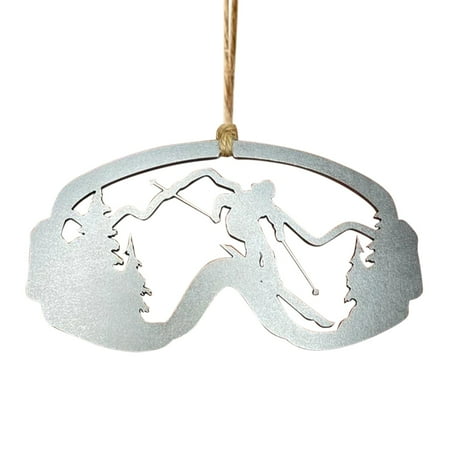 

ZTTD Ski Adventure Pendant Metal Rope Decoration Pendant Gift A