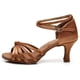 thumbnail image 1 of Zapatos de baile de Tango/salón/baile latino para mujer, zapatos de baile profesional de Salsa con tacón para niñas y mujeres de 5cm/7cm Tan Jianjun unisex, 1 of 2