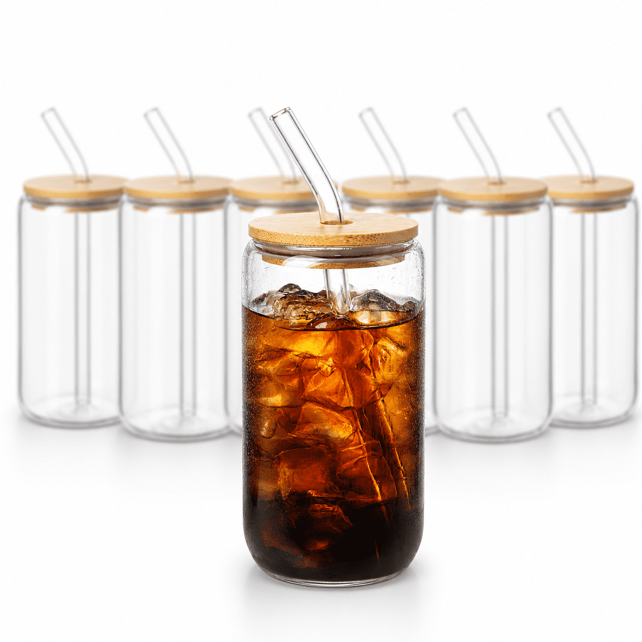 Ball Mason Jars, 6-Pack Wide Mouth 1/2 Gallon 64 oz Glass Food