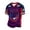 Purple, variant on USA 2026 Soccer Cup V-Neck Jersey for Men, Short Sleeve Football Shirt with "USA SOCCER" & Stars Stripes Graphic, Breathable Athletic Fan Top, 1 PC Black L