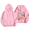 04-Light pink, variant on Women Pink Hoodie Cute Teen Girls Crewneck Graphic Hoodies Drawstring Pullover Sweatshirts Y2K Preppy Pocket Sweatshirt 07-Saffron L