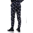 thumbnail image 4 of Women's Champion Reverse Weave Joggers, Allover Print Script Multi Scale Navy S, 4 of 4