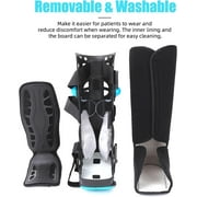 Tall Walker Fracture Boot Inflatable Walking Boot Air Cam Walker Brace Orthopaedic Boot for Sprained Ankle, Foot Pain Recovery, Calf Fracture, Broken Foot, Achilles Tendonitis