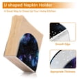 thumbnail image 5 of Yayeee Napkin Holder for Table Kitchen Paper Tissue Organization, Watercolor Galaxy, 5 of 8
