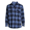 thumbnail image 4 of George Men's Long Sleeve Flannel Shirt, 4 of 5