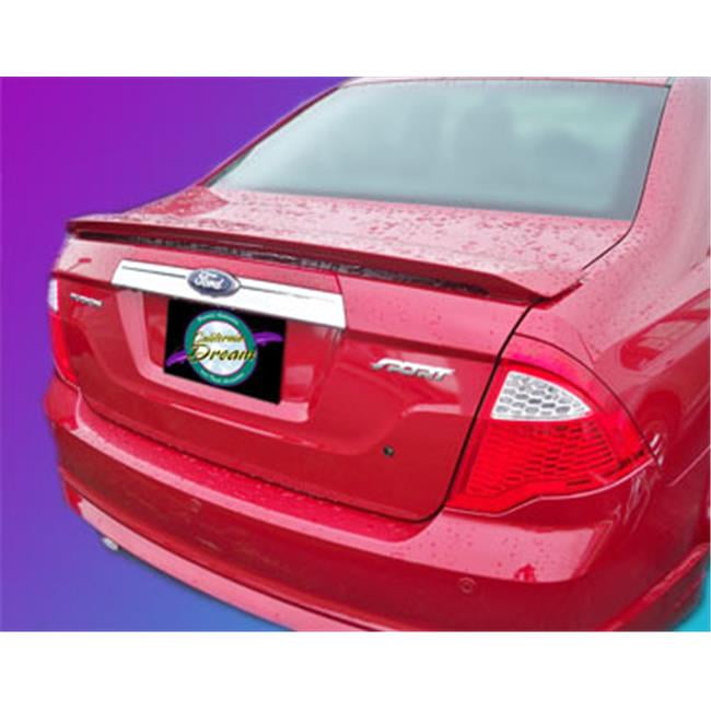 Spoiler Authority 104N 201012 Ford Fusion Spoiler, White Suede