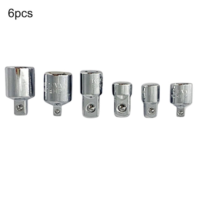 6pcs Adapter Set Socket Adapter Set Socket Conversion For Vehicle Maintenance