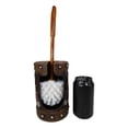 thumbnail image 2 of Rustic Western Lone Star Cowboy Country Bootcut Toilet Brush Scrub and Base Set, 2 of 5