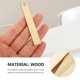 thumbnail image 3 of 1 Set Wooden Earrings Kit Wooden Earring Tags with Ear Hook Earring Ornament, 3 of 4