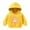 02-Yellow, variant on Toddler Girls Boys Cute Hoodies Long Sleeve Ear Hooded Sweatshirts Solid Color Comfortable Pullover Sweatshirt Beige 18 Months