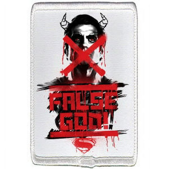 patch - batman v superman - superman false god new licensed p-dc-0164