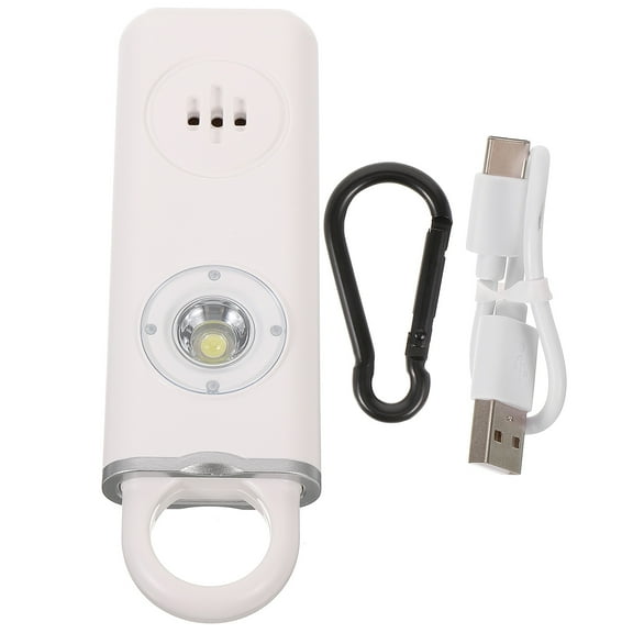 ELAYARD 1 Set Emergency Personal Alarm Keychain Practical Design Plastic for Daily Use