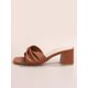 thumbnail image 3 of Women's Summer New Style Thick Heel Slip-proof Trendy Versatile Fairy Style Soft French High Heels, 3 of 4