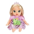 thumbnail image 1 of Muñeca Disney Princess Rapunzel Baby con portabebé, tiara y peluche, 1 of 1