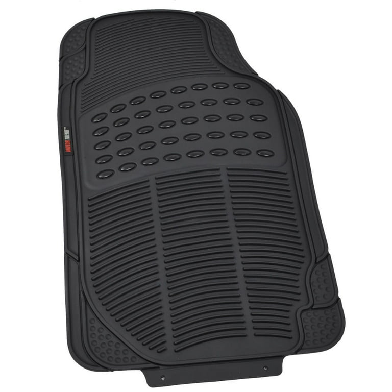 Motor Trend 100% Odorless Car Rubber Floor Mats - All Extreme