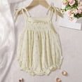 thumbnail image 2 of JUMEYU Baby Bodysuit Girl Newborn Summer Baby Girl Clothes Romper Print Bodysuits Infant Outfit Set 0 3 6 9 12 18 24 Months (Purple,12-18 Months), 2 of 6