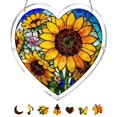 thumbnail image 2 of Tong DIY Acrylic Puzzle Window – Sunflower Theme – Create A Dreamy Light And Shadow For Your Home (20cm/7.4inch), 2 of 6