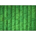 thumbnail image 1 of Ahgly Company Indoor Rectangle Patterned Green Area Rugs, 7' x 9', 1 of 1