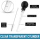 thumbnail image 2 of (large) Turkey Baster With Cleaning Brush - Food Grade Syringe Baster Compatible With, 2 of 5