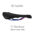 thumbnail image 2 of ZTTO Selle de Bicyclette Imprimée 3D Confortable en Nid d'Abeille Cyclisme Vélo de Route VTT Coussin de Siège de Vélo, 2 of 8