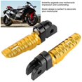 thumbnail image 4 of Paire de repose-pieds avant gauche et droit pour moto Yamaha MT-03, MT-25, MT-07, MT-09, R3, XJ6, or, 4 of 4