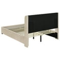thumbnail image 5 of Coaster Madison LED Upholstered Contemporary Fabric Full Storage Bed in Cream, 5 of 9