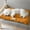 Orange, variant on Soft Cat Kneading Pillow Cushion Bed with Ties for Cat Dog House Perch Shelf, Cushion Pad Padding for Cage Kennel, XL