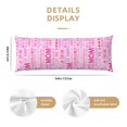 thumbnail image 3 of Cauagu Best Mom ever for Long Body Pillowcase 1 PCS,Soft Long Pillow Cover Decorative Pillow Case Hidden Zipper Closure Pillowcase,NOT Included Pillow (20'' x54''), 3 of 7