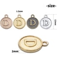 thumbnail image 2 of 156pcs Alphabet Letter Charms A-Z Pendants Charms Capital Letter Pendant for Necklace Bracelet Jewelry Crafts DIY,6 Sets, 2 of 6