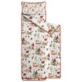 thumbnail image 2 of Multicolor Christmas Pattern Toddler Nap Mats for Kids Preschool,60"x20" Sleeping Mat Bag or Kids,Toddler Sleeping Bag,Toddler Nap Mat or Daycare, 2 of 6