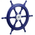 thumbnail image 2 of Nagina International Nautical Home Decorative Painted Ship Wheels - Home Decor, 2 of 3