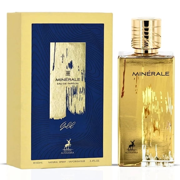 Maison Alhambra Unisex Minerale Gold EDP Spray 3.4 oz Fragrances 6290362340713