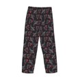 thumbnail image 6 of Balery Black Roosters print Men's Pajama Pants,Ultra Lightweight Pjs,Lounge Pant-Medium, 6 of 9