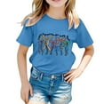 thumbnail image 2 of Kids' Neon Graphic T-Shirt, 3D Game Print, Short Sleeve, Summer Cool Tops for 8-12 Years, 2 of 4