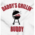 thumbnail image 2 of Daddys Grilling Buddy Fathers Day Romper Boys or Girls Infant Baby Brisco Brands NB, 2 of 6