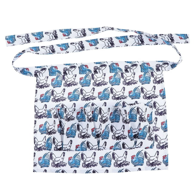 MasteelfCA Eggs Collecting Gathering Holding Apron Chicken Hens Egg Apron with Pockets