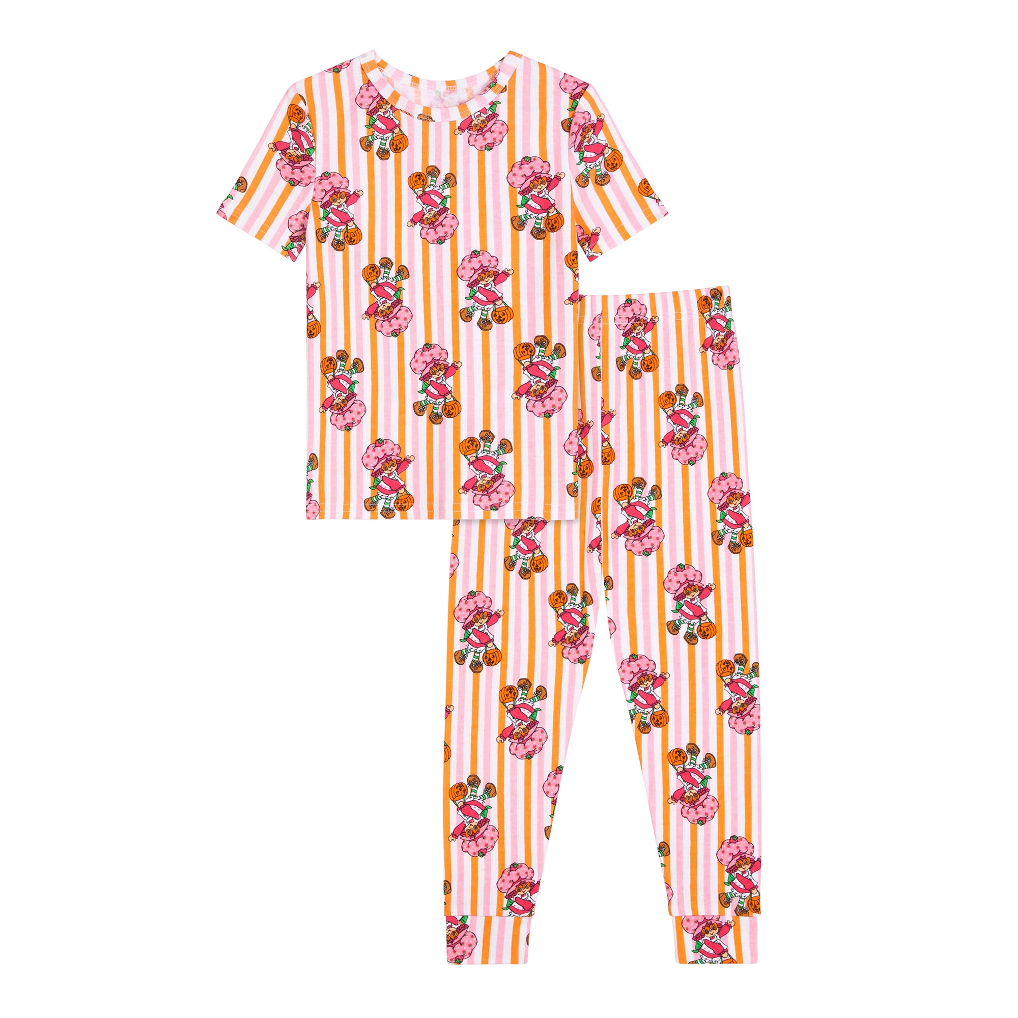 Character Toddler Halloween Short Sleeve Top and Pant Pajama Set, 2-Piece, Sizes 12M-5T