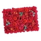 thumbnail image 2 of Panel artificial, panel de flores de rosa, panel floral, tapete floral, fondo fotográfico Rojo, 2 of 9