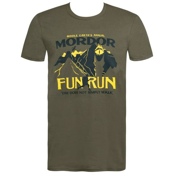 Mordor Fun Run T-Shirt-Moyen pour Homme