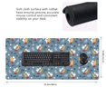 thumbnail image 3 of Disketp Surf Shark Gaming Mouse Mat Long Extended Mouse Pad Desk Mat Non-Slip Rubber Mice Pads Stitched Edges(315.5 x 16 x 0.12 Inches), 3 of 8