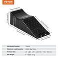 thumbnail image 5 of VEVOR Low-Profile Hydraulic Car Service Ramp – 10 Ton (20,000 lbs) Capacity, 5.5" Lift, Heavy-Duty Ramp for Vehicle Maintenance and Oil Changes, 5 of 12