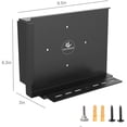 thumbnail image 2 of Monzlteck Wall Mount para PS5 Playstation 5 disco y digital Metal Vertical Colgado en la Pared Negro, 2 of 2