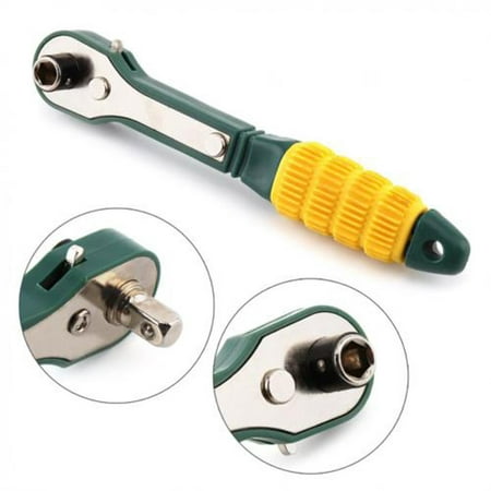 

NGTEVOOS Clearance Mini 1/4 Head Screwdriver Pole 6.35mm Inner Hexagon Ratchet Socket Wrench Tools
