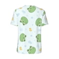 thumbnail image 3 of Balery Kawaii Frogs Baseball Jersey for Men Casual Button Down Shirts Short Sleeve Active Team Sports Uniform-4X-Large, 3 of 9
