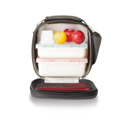 WIDGETEER INC. Valira Nomad Black and Grey Carrying Case for Lunch Box